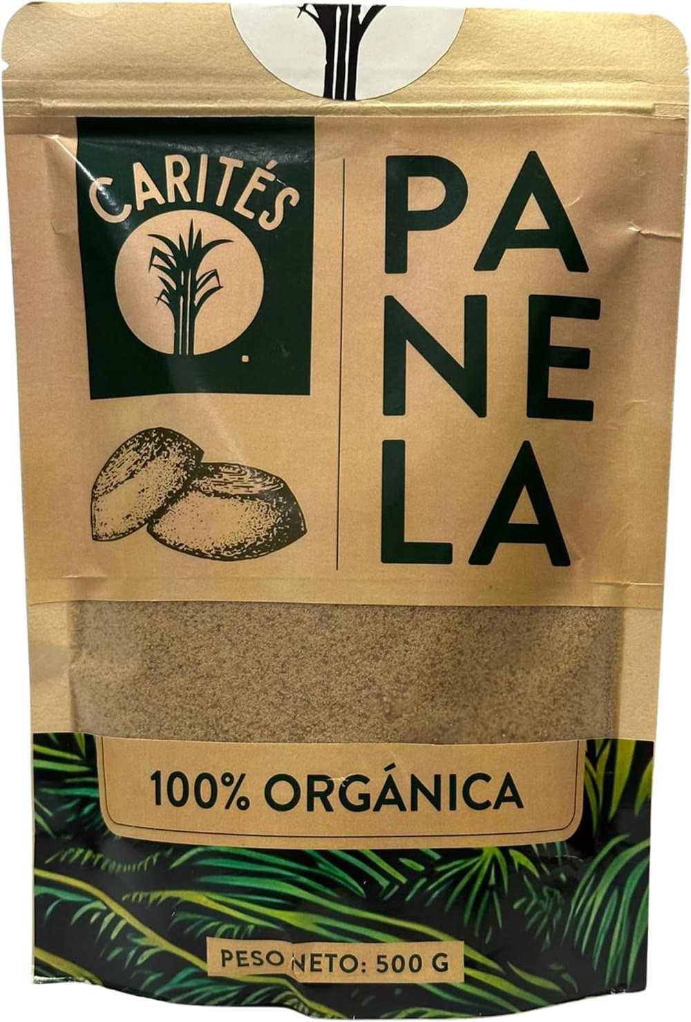 Piloncillo Carités, bolsa de 500g